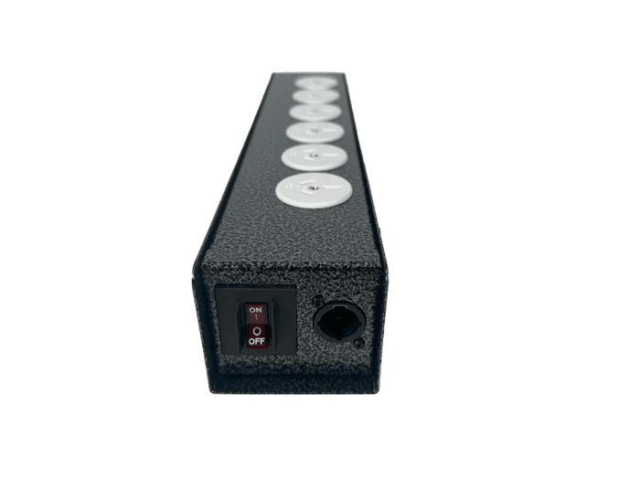 Stage Box Strip; TrueCON Input & Loop Out; 6x 15A GPO Outputs - OmegaTech