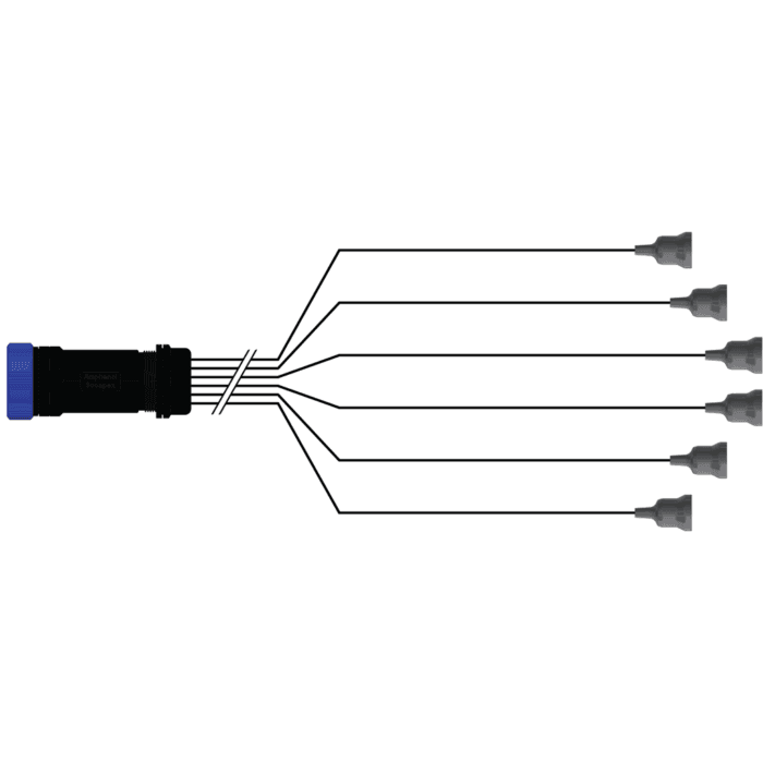 19pole Socapex Header (Break Out) w/ Australian Sockets