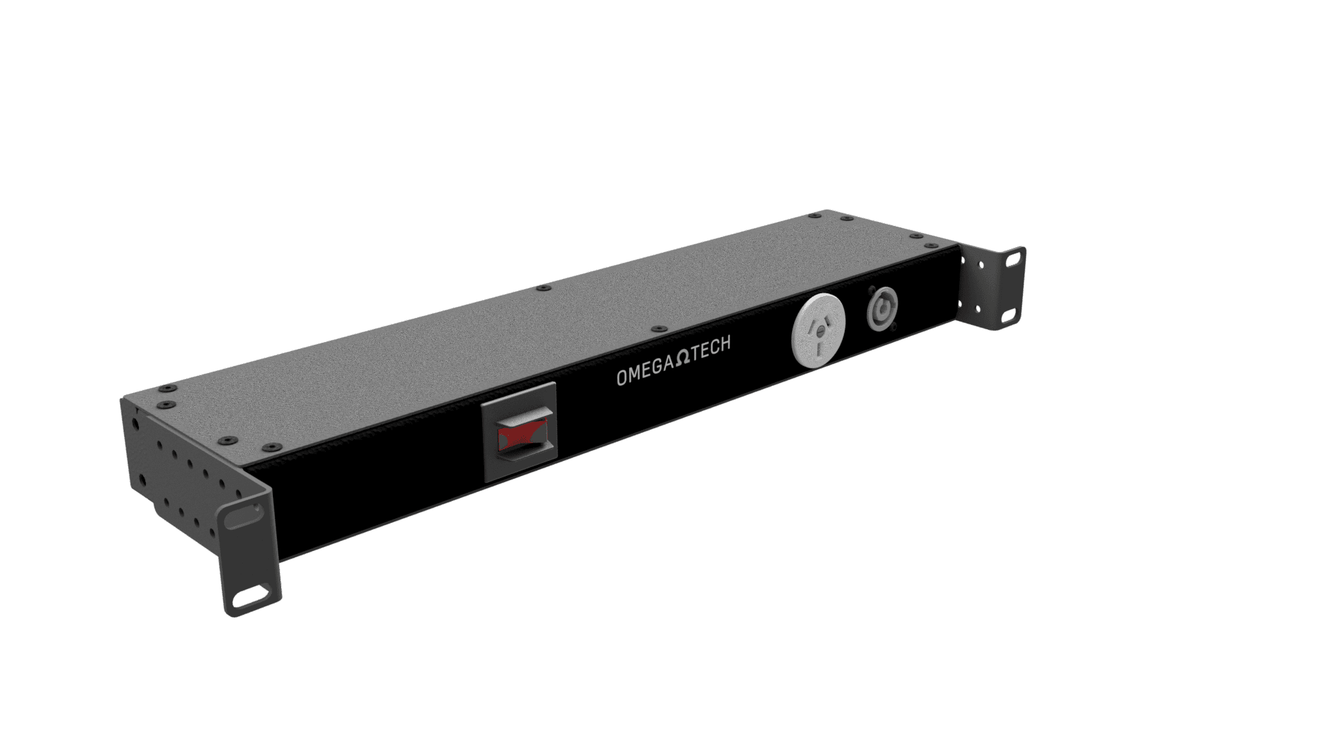 OmegaTech 1U Power Rack Strip, PowerCON & GPO; Rear Input - Image 6