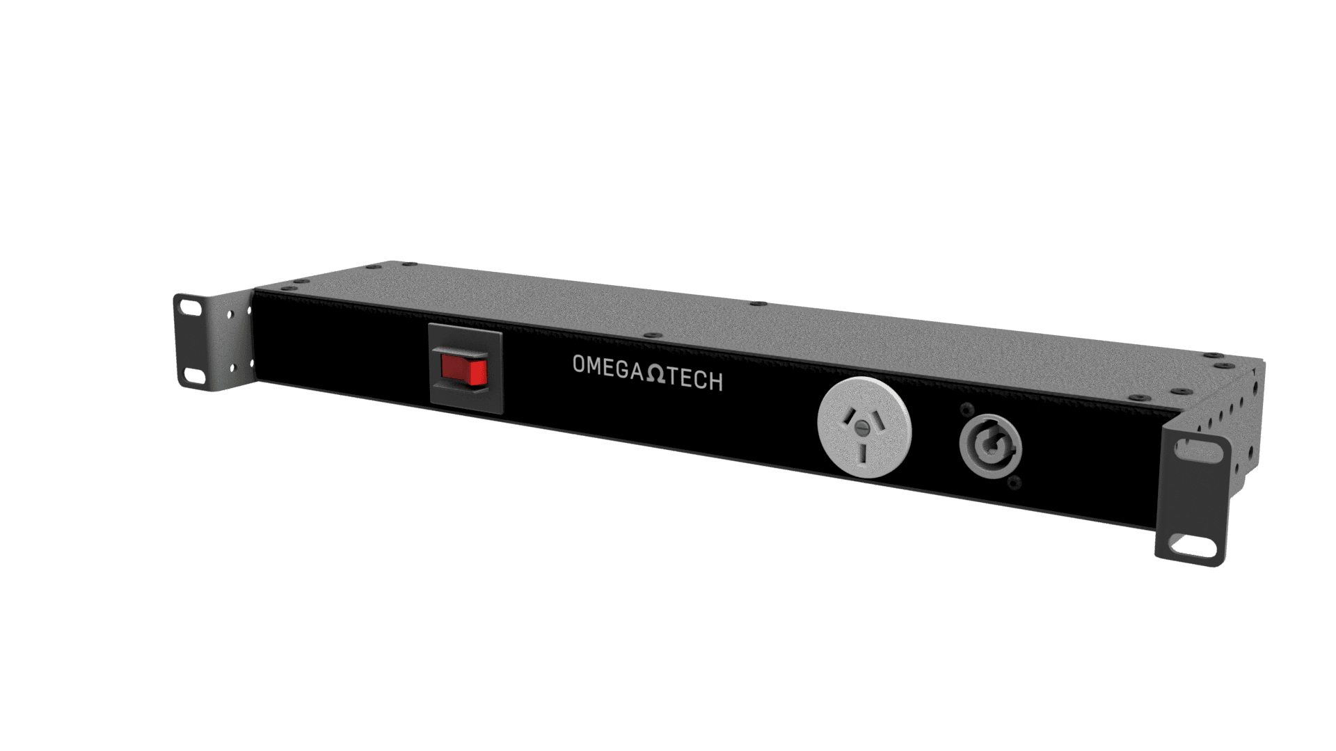 OmegaTech 1U Power Rack Strip, PowerCON & GPO; Rear Input - Image 7