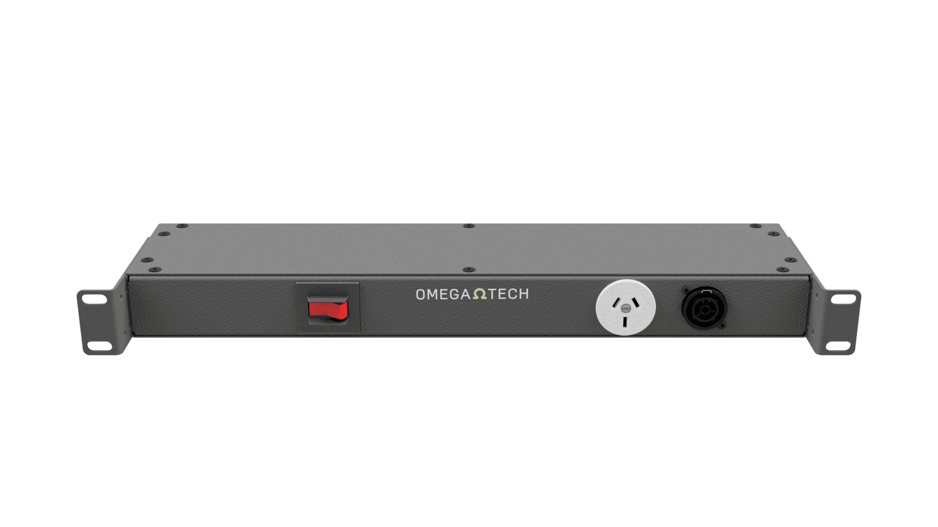 OmegaTech 1U Power Rack Strip, TrueCON & GPO; Rear Input - Image 6