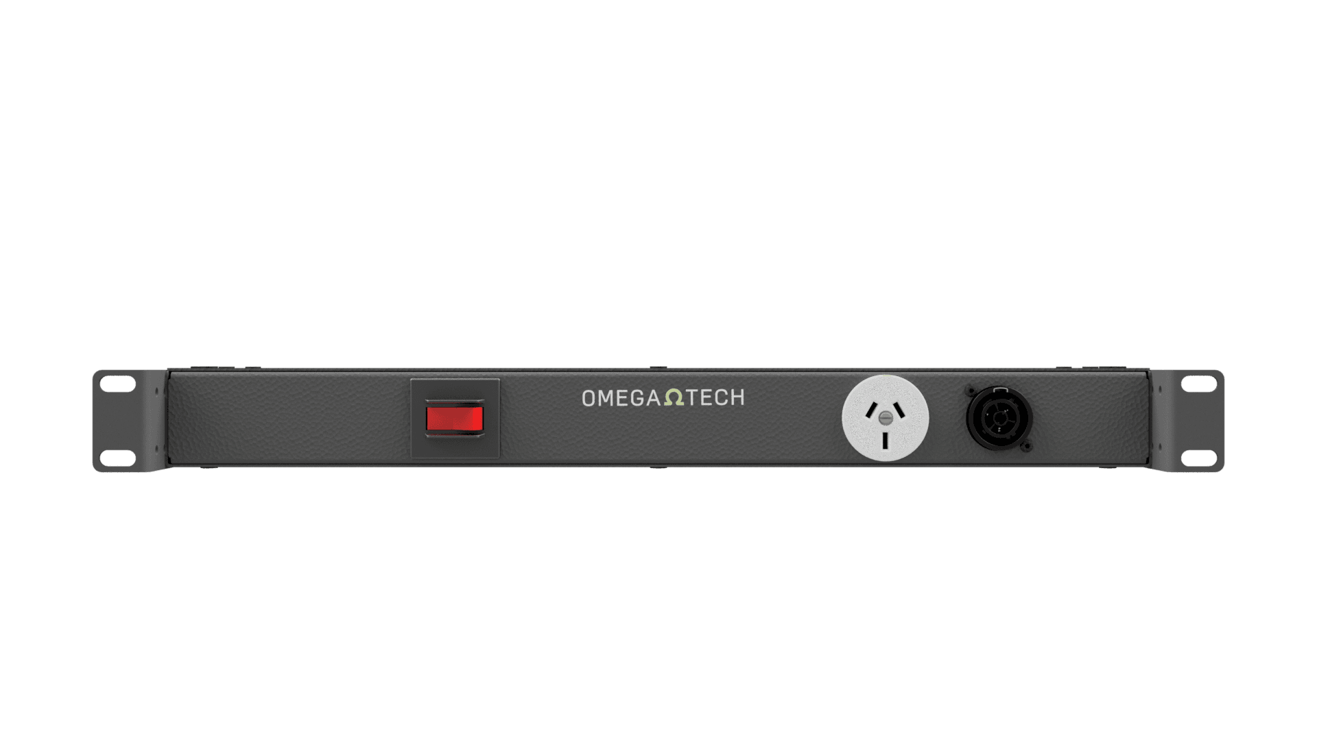 OmegaTech 1U Power Rack Strip, TrueCON & GPO; Rear Input - Image 5