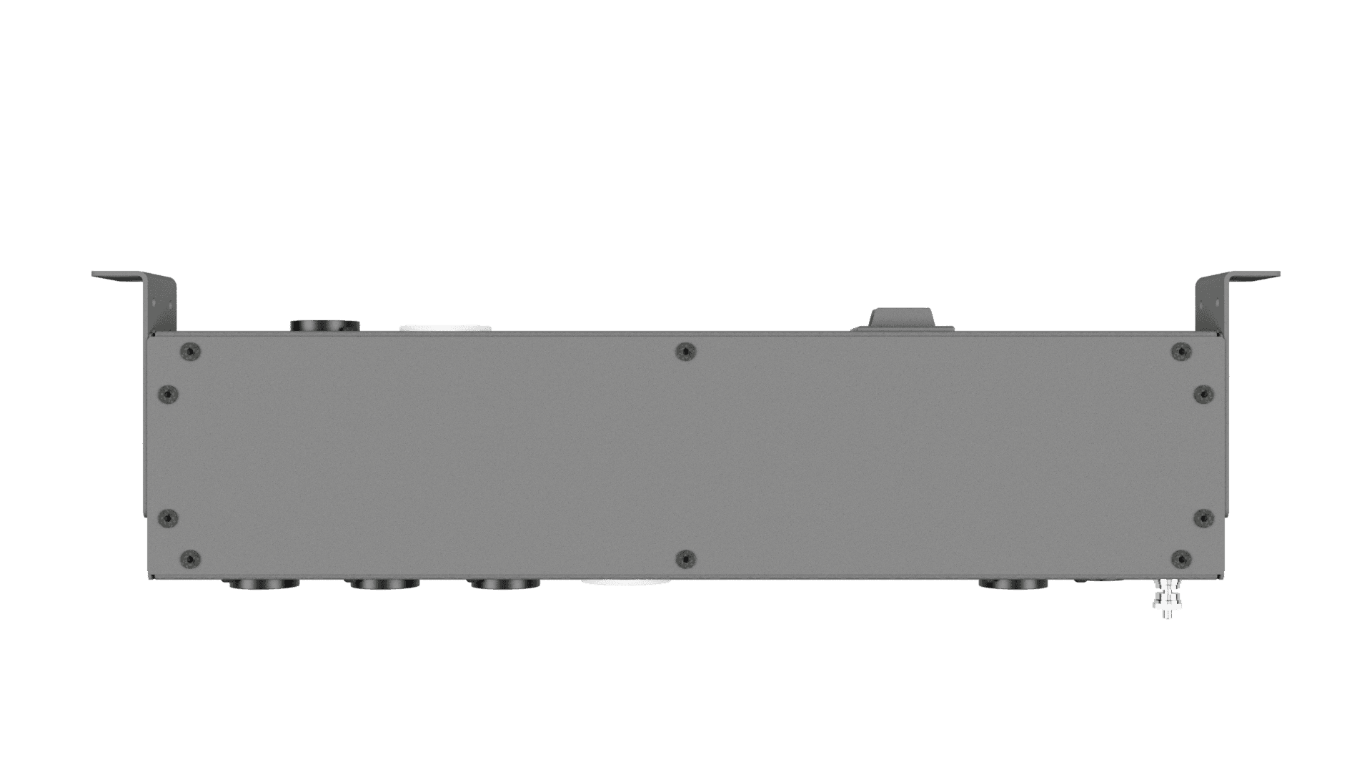 OmegaTech 1U Power Rack Strip, TrueCON & GPO; Rear Input - Image 2